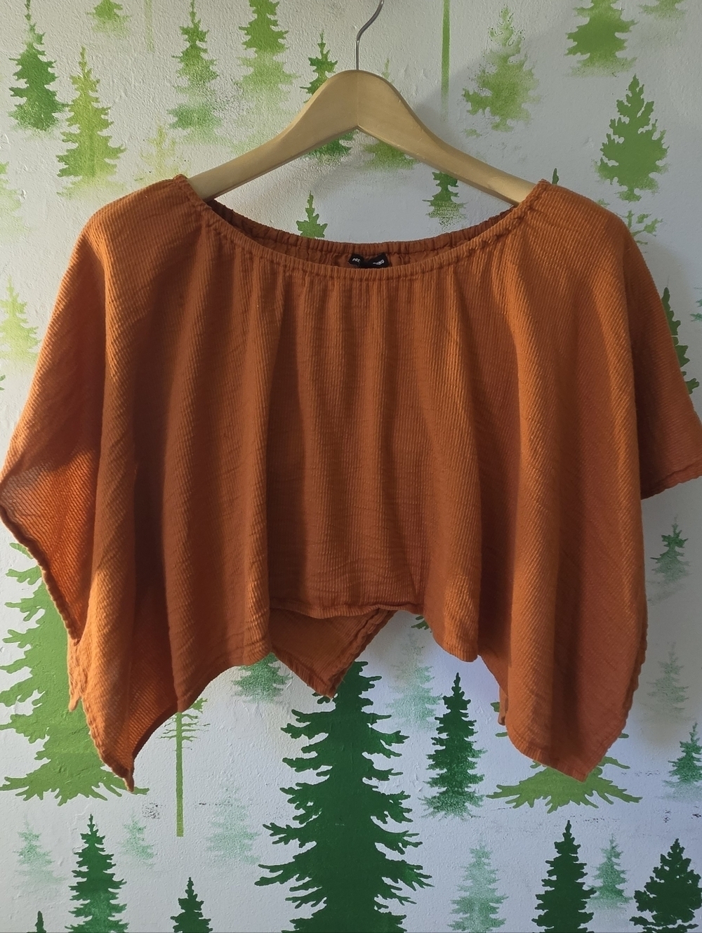 Pretty Little Thing Rustic Orange Lightweight Top